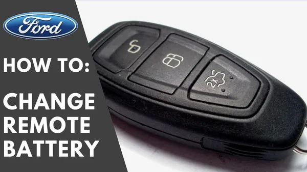 Identifying the Correct Battery for Your Ford Key Fob